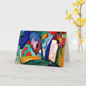 Kandinsky - The Waterfall、カラフルアートワーク、 カード (黄色い花)
