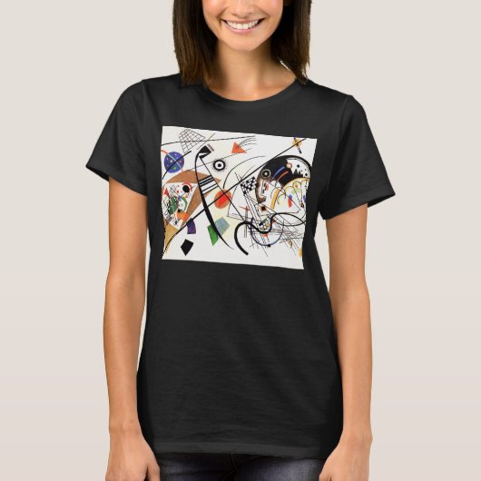 Kandinsky TranverseラインTシャツ Tシャツ (正面)