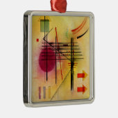 Kandinsky - Vibrant, popular abstract painting メタルオーナメント (右)