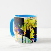 Kandinsky - Winter Landscape マグカップ (正面左)