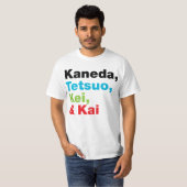 Kaneda Tetsuo等は(軽い) Tシャツを示します Tシャツ (正面フル)