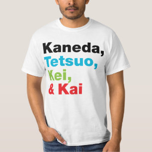 Kaneda Tetsuo等は(軽い) Tシャツを示します Tシャツ