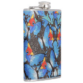 Kanga Blue Hip Flask フラスク (右)