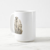 Kangal – He Doesn’t Bark He Decides コーヒーマグカップ (正面左)