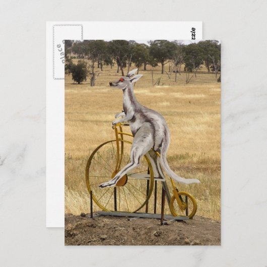 Kangaro On Wheels ポストカード (正面/裏面)