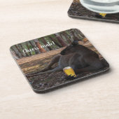 KangarooとリラックスBeer Australia おもしろい コースター (左側)