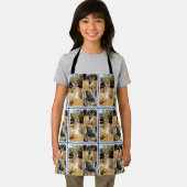 Kangarooフォトコラージュ、キッズフルプリントエプロン エプロン (インサイチュ)