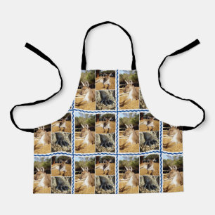 Kangarooフォトコラージュ、キッズフルプリントエプロン エプロン