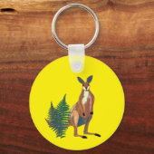Kangaroo（オーストラリアの動物） キーホルダー (裏面)