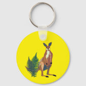 Kangaroo（オーストラリアの動物） キーホルダー (裏面)