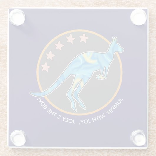 kangaroo ガラスコースター (裏面)