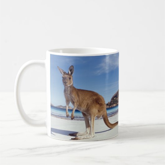 Kangaroo コーヒーマグカップ (左)