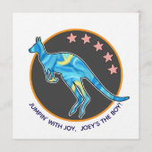 kangaroo 招待状 (正面)