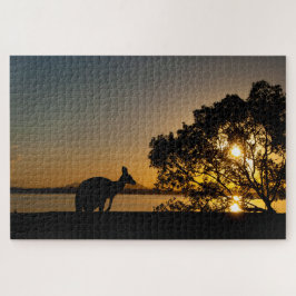 Kangaroo at sunset 1014 pieces ジグソーパズル