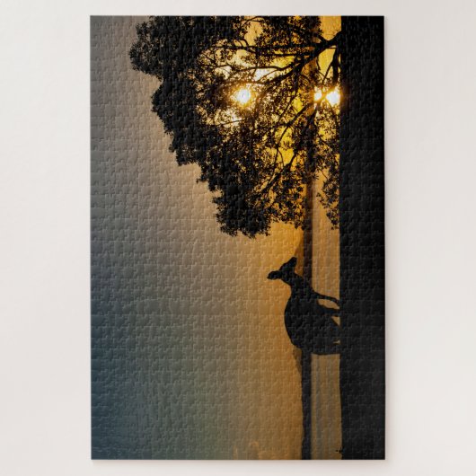 Kangaroo at sunset 1014 pieces ジグソーパズル (縦)