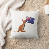kangaroo australia flag クッション (ブランケット)