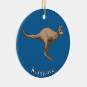 Kangaroo Australia Ornament セラミックオーナメント (右)