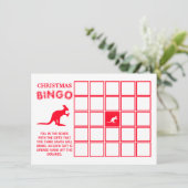Kangaroo Beer, Australian Christmas Bingo Card 招待状 (スタンド正面)