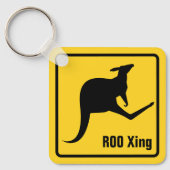 Kangaroo Icon Keychain キーホルダー (正面)