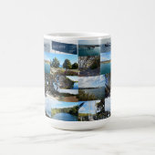 Kangaroo Island(オーストラリア)、フォトコラージュ、 コーヒーマグカップ (中央)