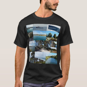 Kangaroo Island(オーストラリア)、写真コラージュ、T-Shi Tシャツ
