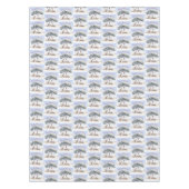 Kangaroo Koalas Platypus Christmas Gumtree Baubles テーブルクロス (正面)