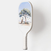 Kangaroo Koalas Platypus Christmas Gumtree Baubles ピックルボールラケット (左)