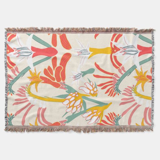 Kangaroo Paw スローブランケット (正面)