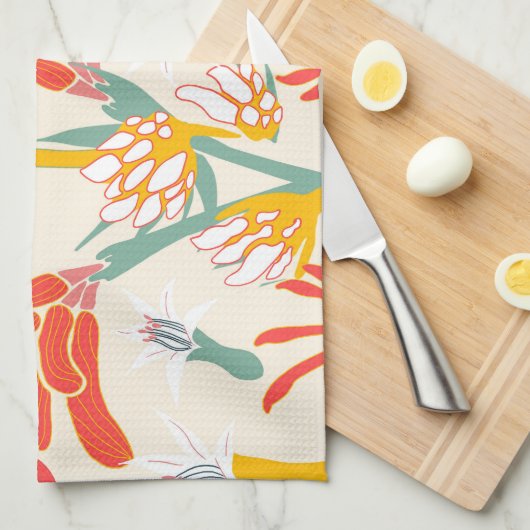 Kangaroo Paw Tea Toowel キッチンタオル (四つ折り)