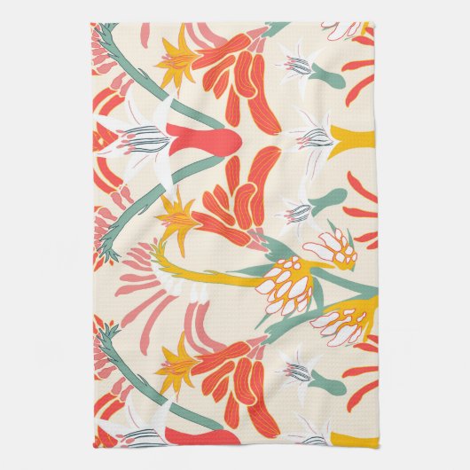 Kangaroo Paw Tea Toowel キッチンタオル (縦)