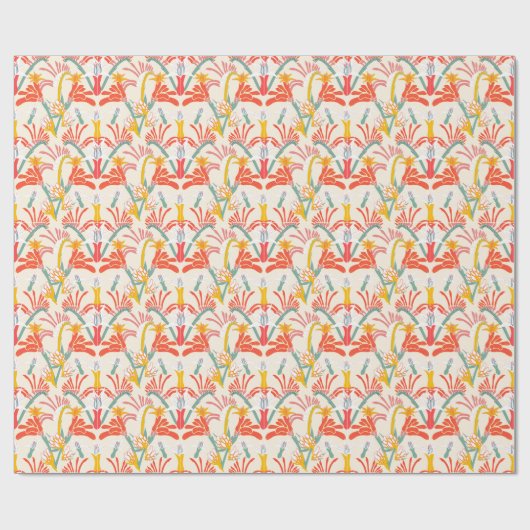 Kangaroo Paw Wrapping Paper ラッピングペーパー (フラット)