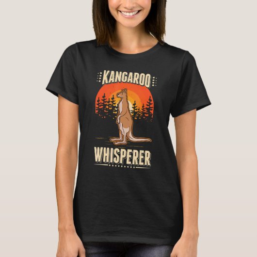Kangaroo Whisperer Tシャツ (正面)