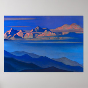 Kangchenjunga, 1944 by Nicholas Roerich ポスター