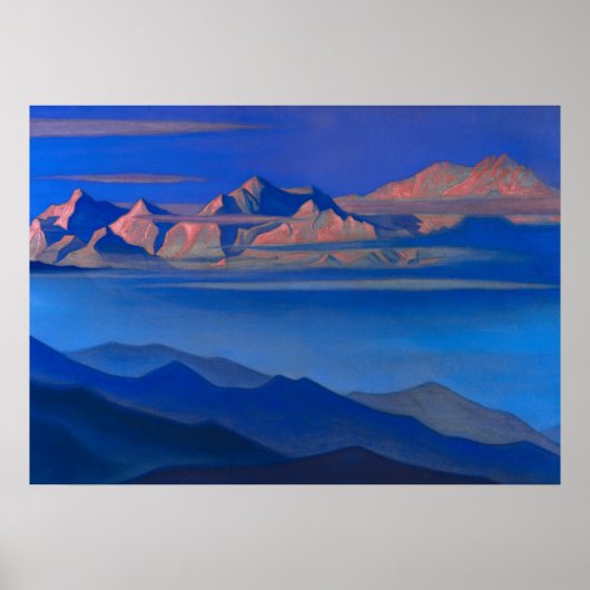 Kangchenjunga, 1944 by Nicholas Roerich ポスター (正面)