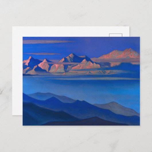 Kangchenjunga, 1944 by Nicholas Roerich ポストカード (正面/裏面)