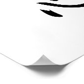 Kanji 日本の for Zeal – 根新 ポスター (角)