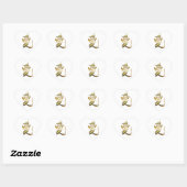 KANJI 日本の Symbol for Love Series ハートシール (シート)
