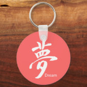 Kanji Dream Symbol キーホルダー (正面)