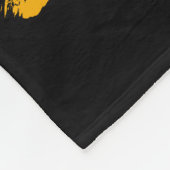 Kanji Kobo/Light Beam Japanese Calligraphy フリースブランケット (角)