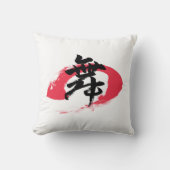 Kanji Mai/Dance Japanese Calligraphy クッション (正面)