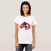 Kanji Mai/Dance Japanese Calligraphy Tシャツ (正面フル)