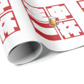 [kanji] namachu-ippai -When ordering draft beer- ラッピングペーパー (ロールコーナー)