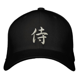 Kanji Samurai Hat 刺繍入りキャップ