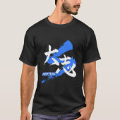 Kanji Taishi/Ambition Japanese Calligraphy Tシャツ (正面)