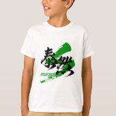 Kanji Taizen/Composed Japanese Calligraphy Tシャツ (正面)