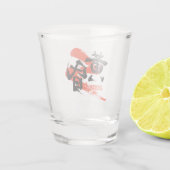 Kanji Tasogare/Dusk Japanese Calligraphy ショットグラス (裏面)