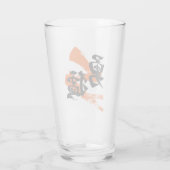 Kanji Yumo/Bravery Japanese Calligraphy タンブラーグラス (裏面)