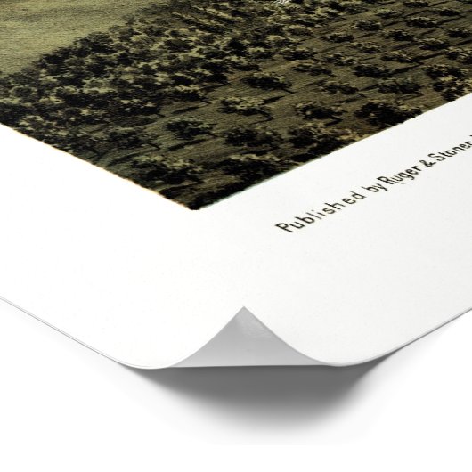 Kankakee, IL Panoramic Map - 1869 ポスター (角)