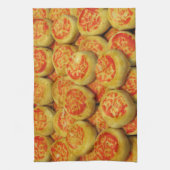 Kanom Pia ขนมเปี๊ยะ ~アジアのお菓子デザート食 キッチンタオル (縦)