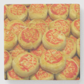 Kanom Pia ขนมเปี๊ยะ ～アジアのお菓子デザート食 ストーンコースター (正面)